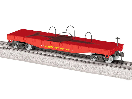 Lionel 2554120 HO Wonder Woman Invisible Jet Flatcar