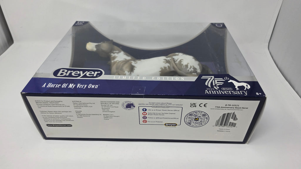 Breyer 75th Anniversary Stock Horse, bottom