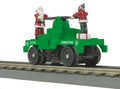 MTH 30-5256 - Operating Hand Car Christmas