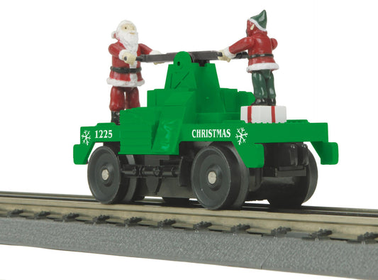MTH 30-5256 - Operating Hand Car Christmas