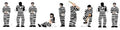 Model Power N 1376 Prisoners, Black and White (9)