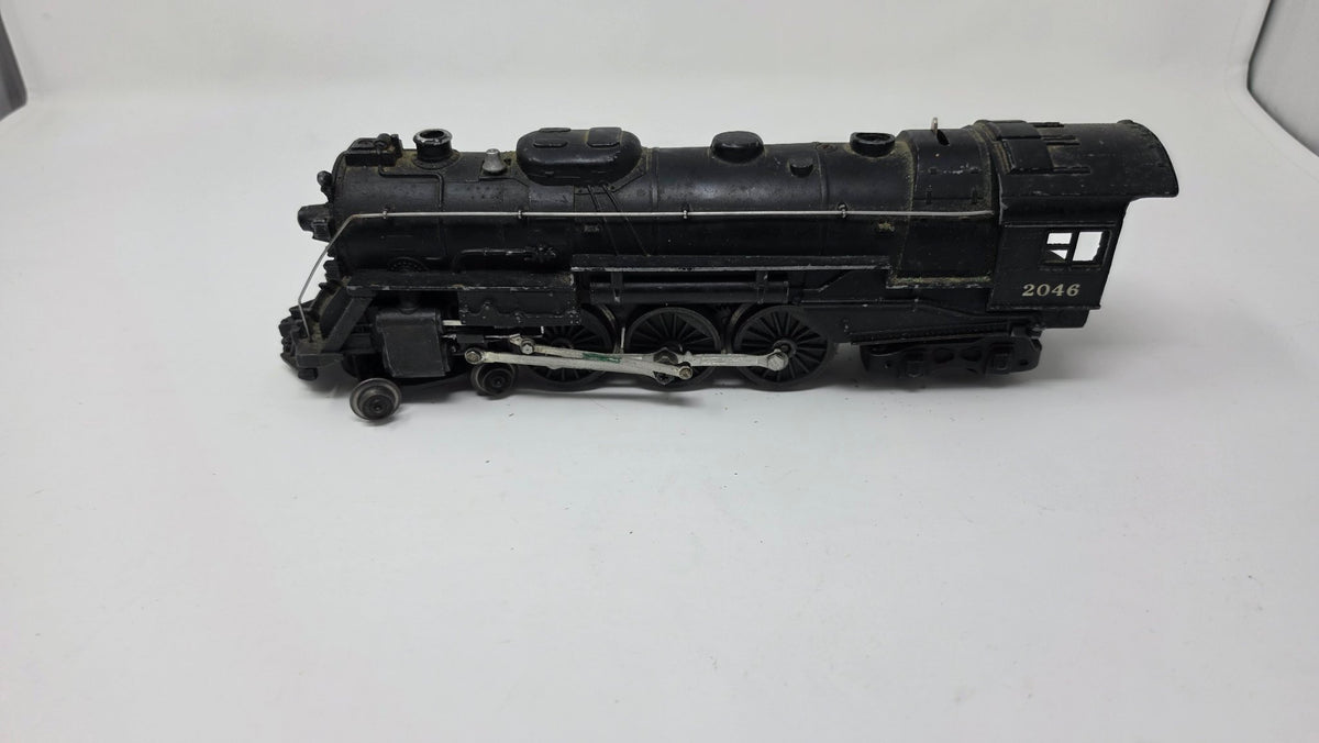 Lionel 2046 4-6-4 Hudson Steam Locomotive with 2046W Whistle Tender — Used (O Gauge)