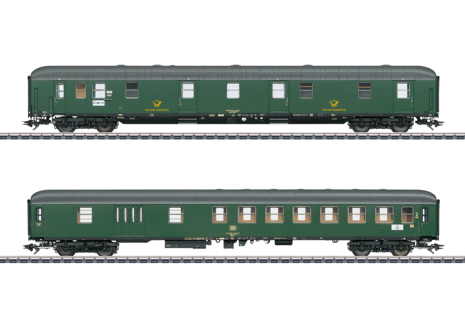 Marklin HO 42850 Postal Car Set 2024