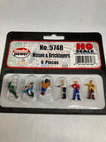 Model Power 5748 HO MASON AND BRICKLAYERS
