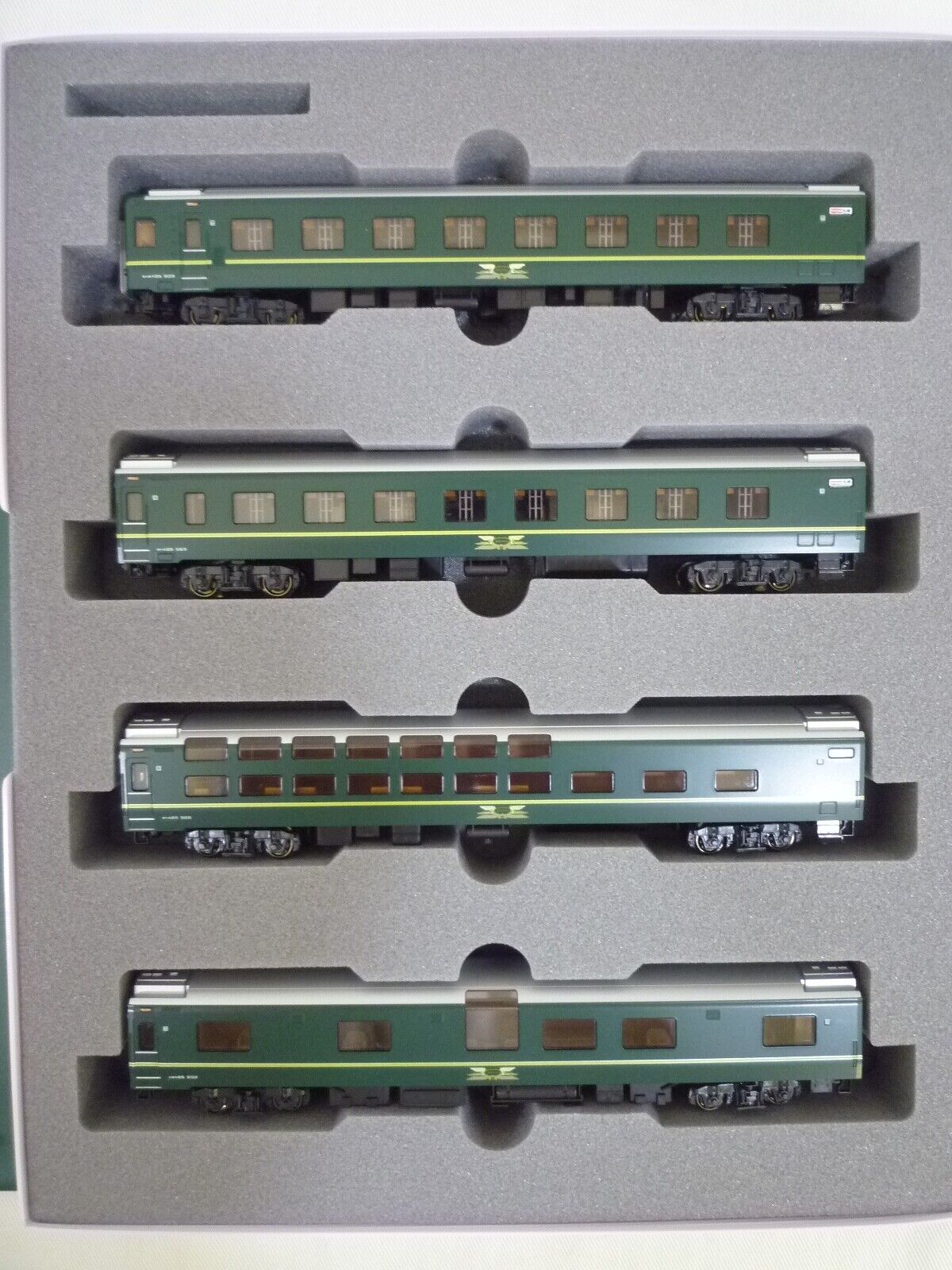 KATO 10-870 Series 24 Sleeper Lmtd Exp Twilight Express 4-Car Expansion Set