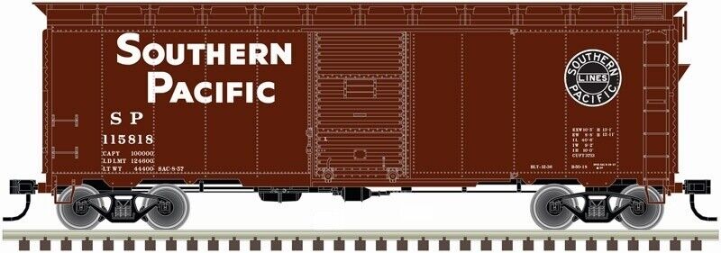 Atlas Trainman HO 20006254 1937 AAR Box Car Kit, Southern Pacific #115818