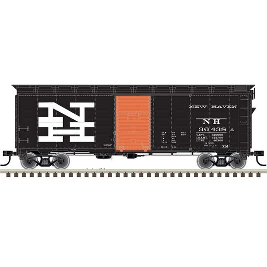 Atlas Trainman HO 20006247 1937 AAR 40' Box Car New Haven NH #36438 - Kit