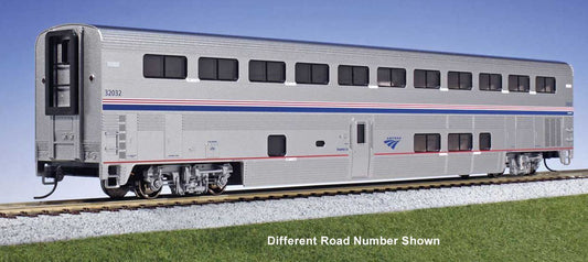 Kato 35-6087-1 HO Amtrak Superliner I Sleeper, Phase VI, #32068 Light-Int