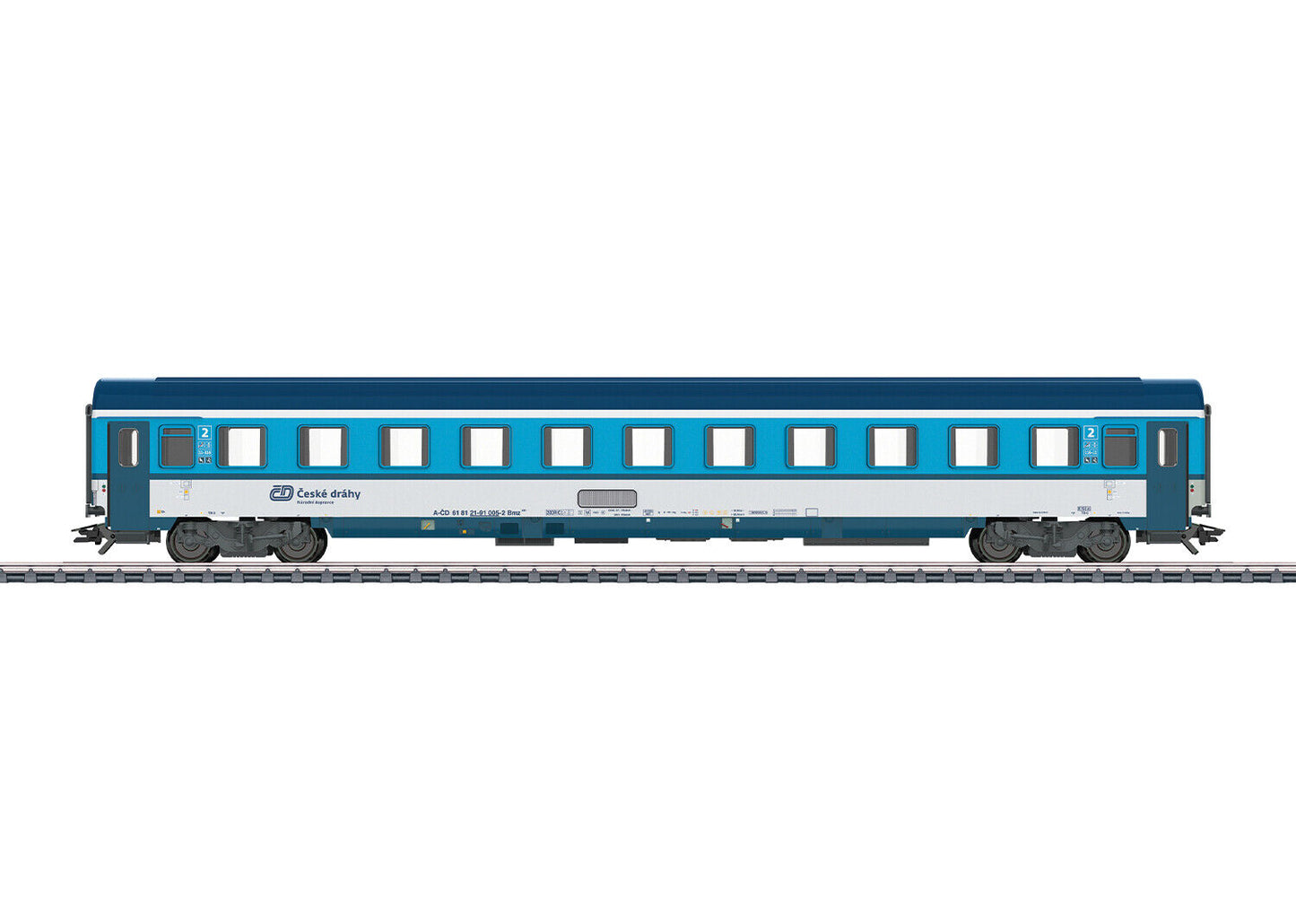 MARKLIN 42745 CD Bmz Passenger Coach 2nd Cl - REISSUE