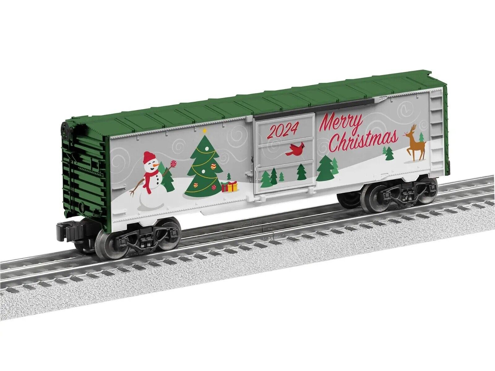 Lionel 2428070 O 2024 Christmas Boxcar