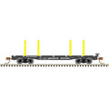 Atlas 50006283 N Master 45ft Logging Flatcar, Burlington Northern #633008