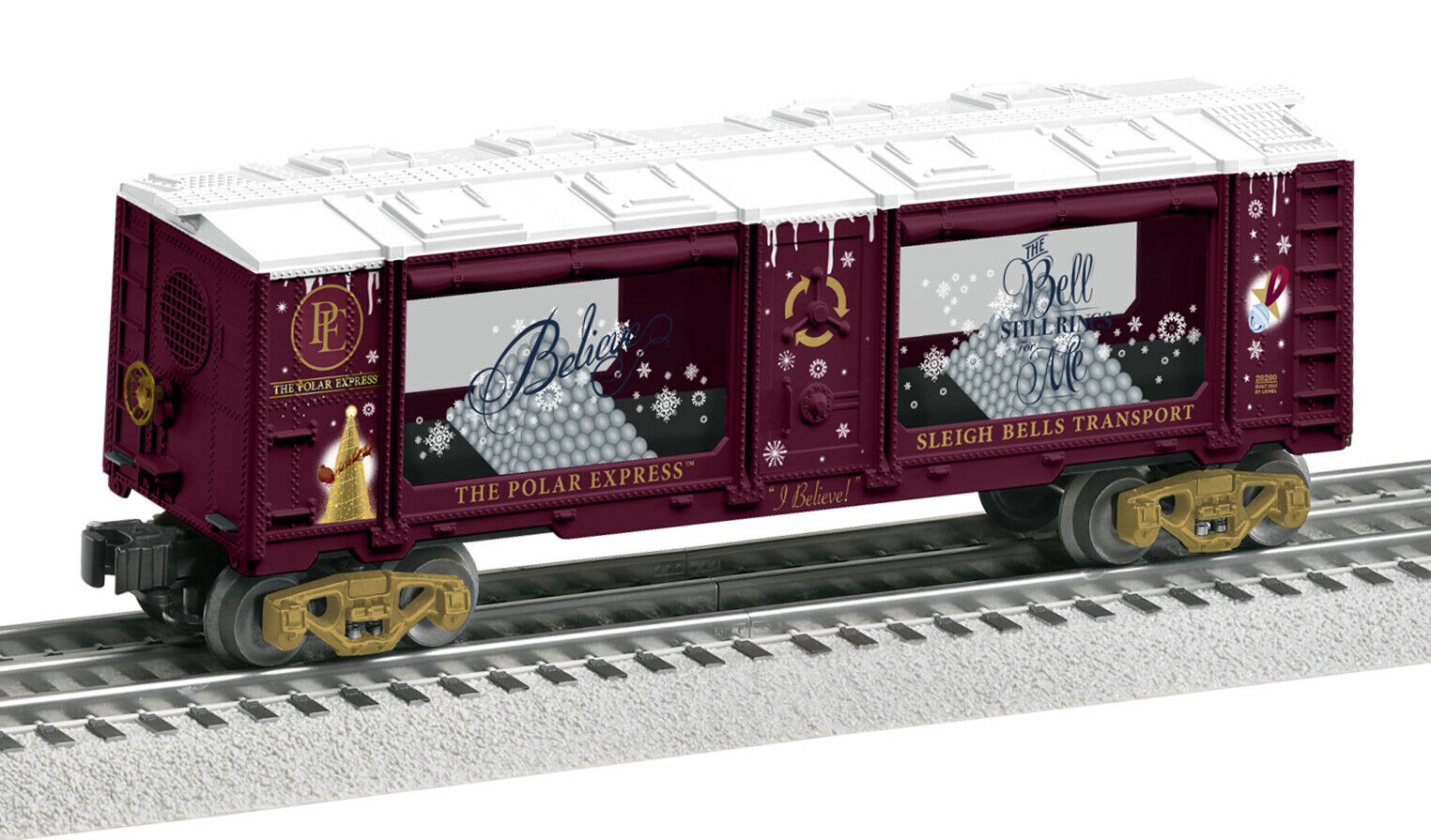 Lionel O 2328280 Sleigh Bells Mint Car, The Polar Express