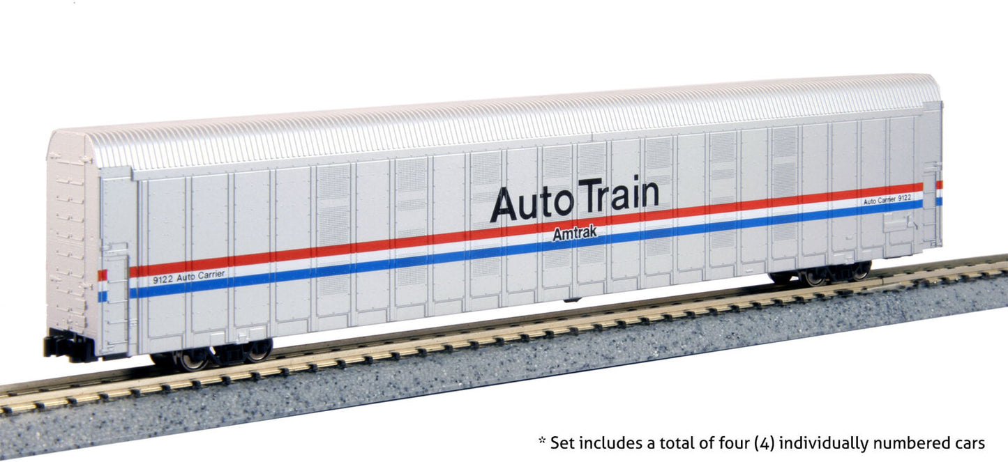 Kato 106-5508 N AUTORACK AMTRAK PHASE III 4-CAR SET #1