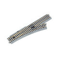 HO Unitrack Right Turnout with 490mm (19 1/4") Radius Curve