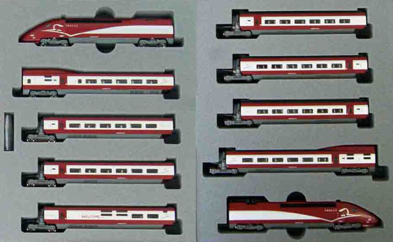 Kato 10-1658 Thalys PBKA New Painting 10 Cars Set (N scale)