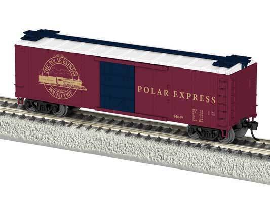 Lionel HO 6-2354130 40' Steel Reefer, Polar Express