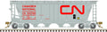  Atlas ML HO 20006365 Slab Side Covered Hopper, Canadian National #352466
