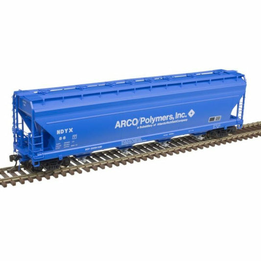 Atlas 20006379 – ACF 5250 Covered Hopper Logimex (NDYX) 83 – HO Scale