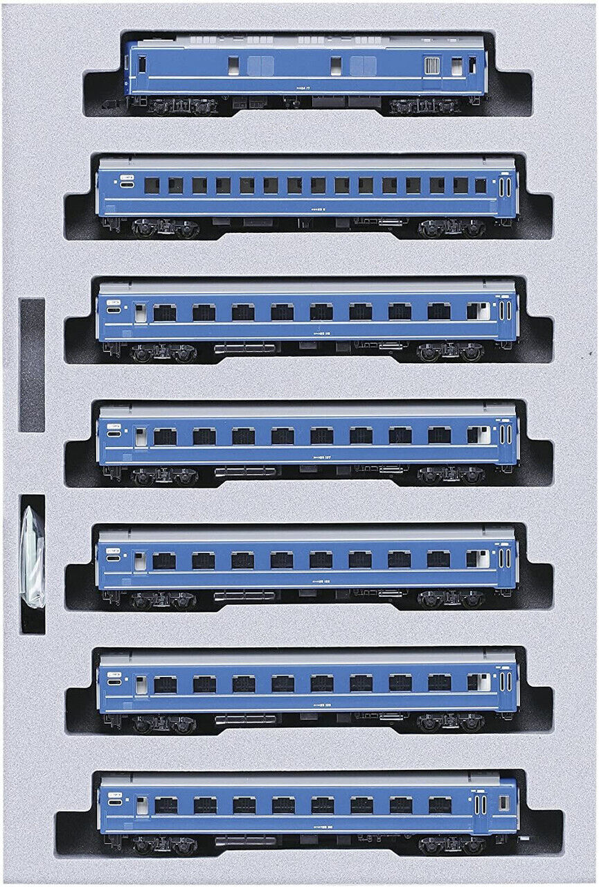 Kato 10-855 Series 24 Type 25 Sleeping Lmtd Express 'Fuji' 7 Car Set (N)