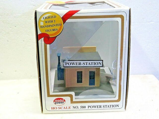 MODEL POWER #580 HO built up LIT POWER STATION