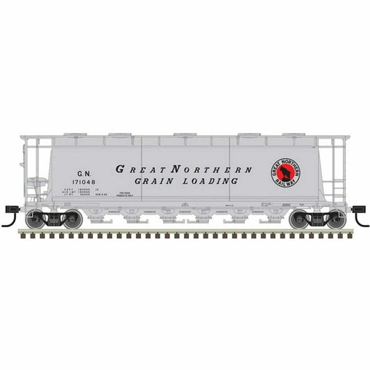 Atlas HO 20005782 6-Bay Cylindrical Hopper Great Northern #171024