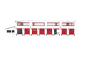 Lionel 2167090 HO Anheuser Busch Distribution Center Building Kit