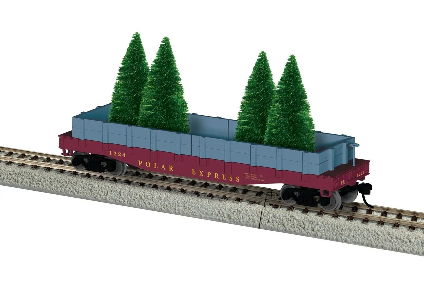 Lionel 2454070 HO THE POLAR EXPRESS™ Gondola with Tree Load