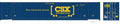 Atlas Master Line HO 20006659 53' Jindo Container, CSX Set #5