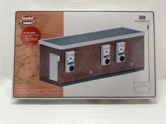 Model Power 185 | Electronical Signal Switch Building | HO Scale