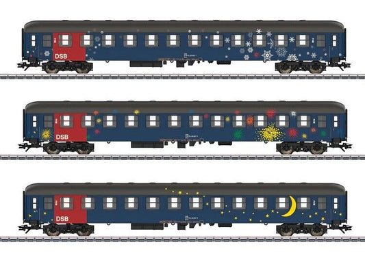 Marklin HO 42698 DSB Passenger Car Set 2024