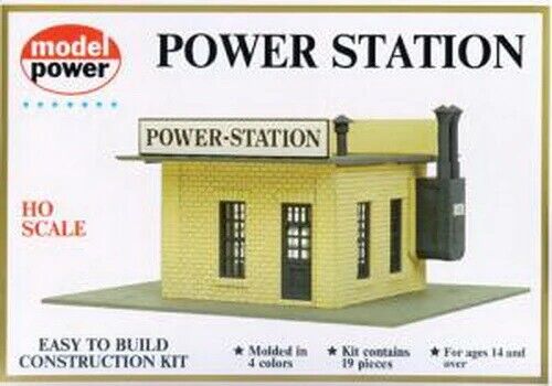 Model Power 443 HO Power Station Building Kit