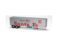 RAPIDO 403039 HO 40' FRUEHAUF  VAN - SANTA FE (AT&amp;SF): #F 40691R