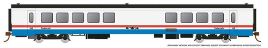 Rapido Part #25106 RTL Turboliner Coach-Snack Bar Amtrak 186 Phase III Late