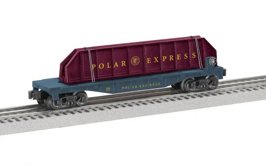 LIONEL 2128210 O THE POLAR EXPRESS™ GIRDER BRIDGE FLATCAR