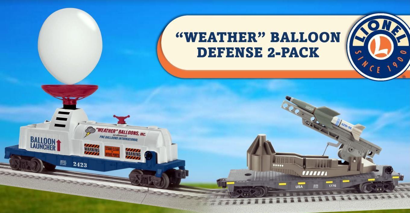 Lionel O 2428100 &quot;Weather&quot; Balloon Defense (2-Pack)