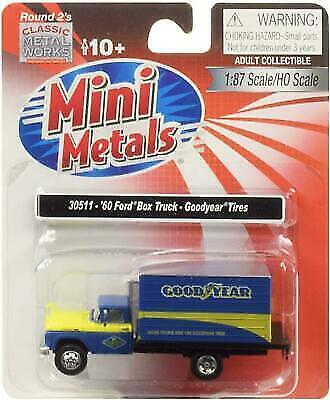 30511 - '60 Ford Box Truck - Goodyear Tires HO Scale