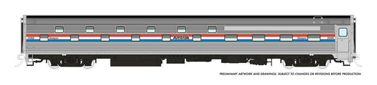 Rapido 141007 HO Budd Slumbercoach, Amtrak #2092 Loch Arkaig, Phase 3