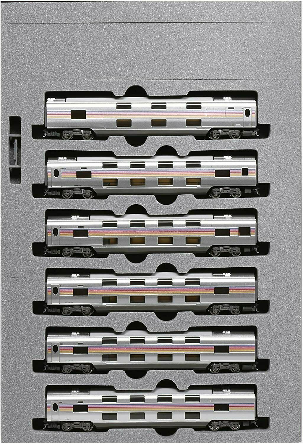 Kato 10-109 Series E26 "Cassiopeia " 6-Car Add-On Set N Scale