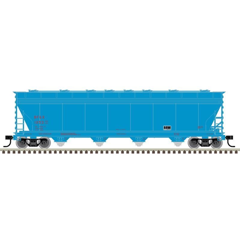 Atlas 20007366 HO ACF 5250 Covered Hopper, BF Goodrich #1325