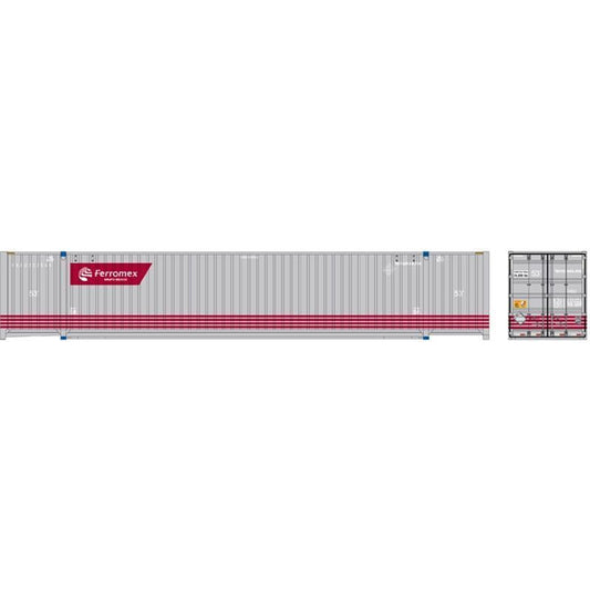 Atlas Master 20006668 HO 53ft Jindo Container 3-Pack, Ferromex, Set #2 Contemp