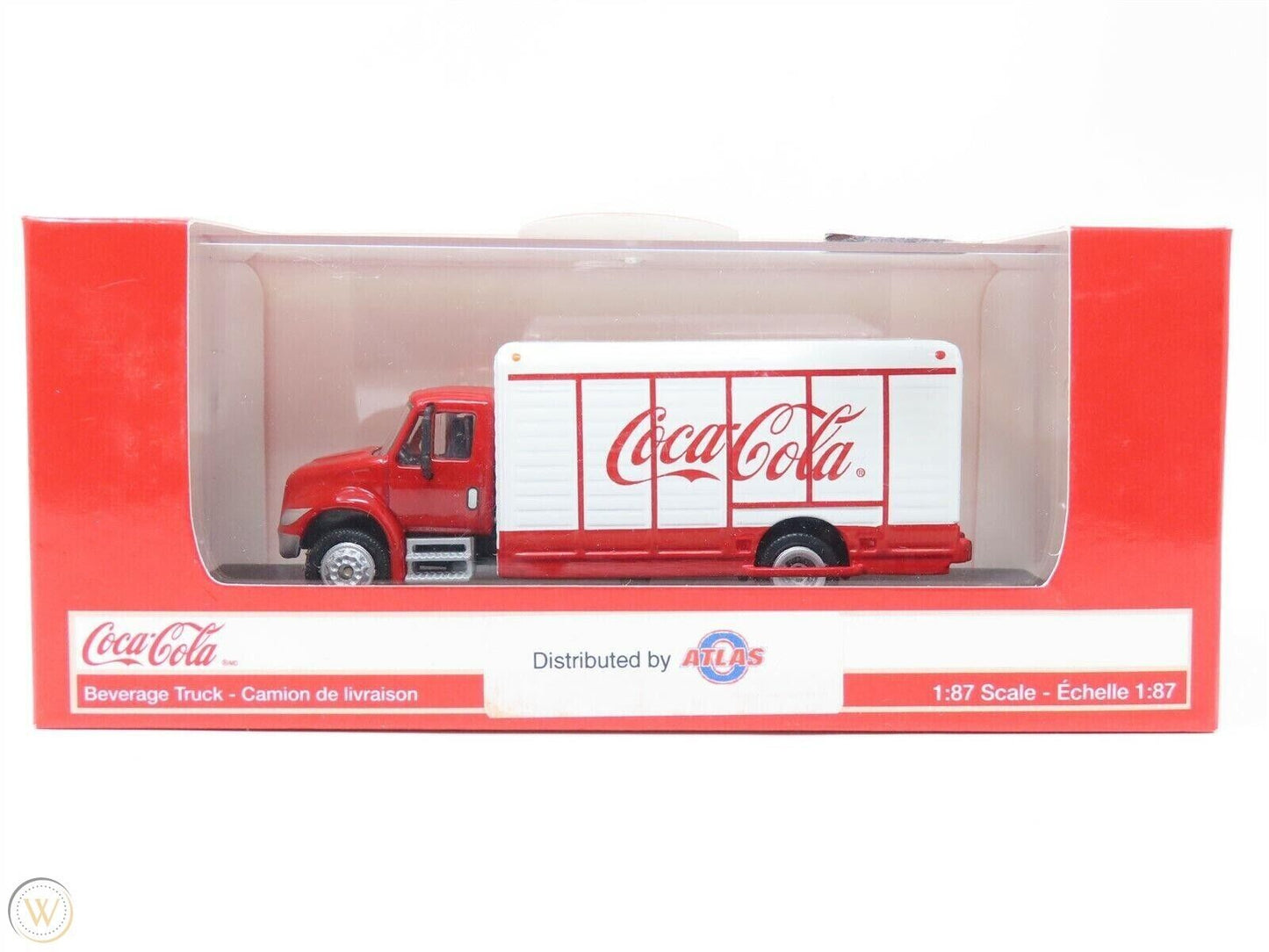 Atlas 30000108 HO 1:87 Coca Cola Beverage Truck LN/Box