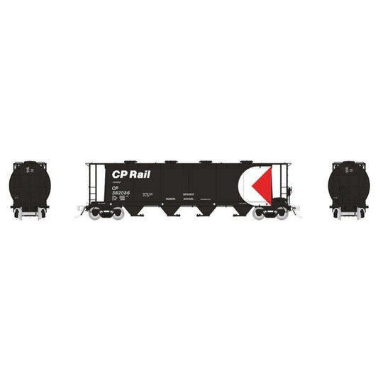 Rapido Trains 127027 HO CP Rail NSC 3800 Cu. Ft. Covered Hopper #3 (6 Pk)