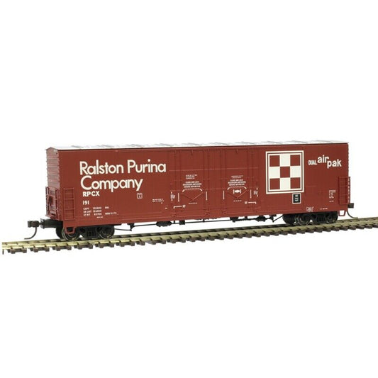 Atlas 20006782 HO 53' EVANS DOUBLE PLUG DOOR BOX CAR RALSTON PURINA #142