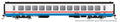Rapido 25104 RTL Turboliner Coach - Ready to Run -- Amtrak 185 Phase III