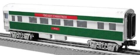 Lionel 2427880 O Christmas Streamlined Passenger Coach #12023