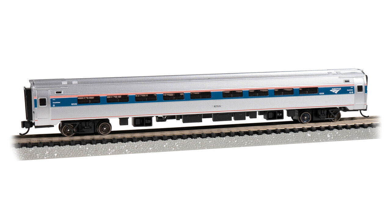 Bachmann N Scale Budd Amfleet I Phase VI #82526 Coach Class Car W/Lights 14170