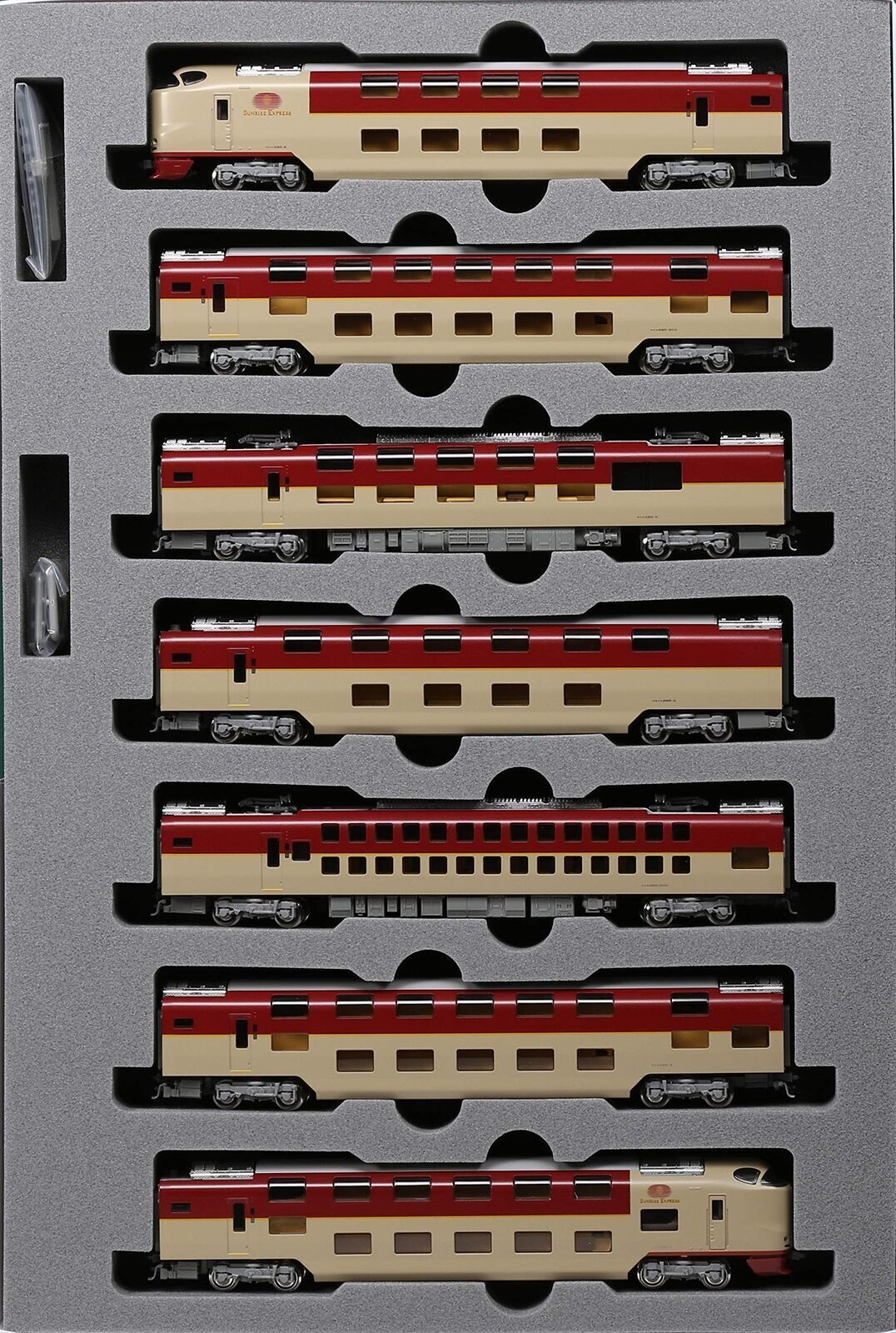 KATO 10-1564 N Gauge 285 Sunrise Expr Pantograph Extens Formation 7Car Set