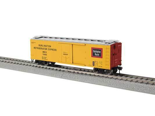 Lionel HO 2454170 40' Steel Reefer, Chicago, Burlington &amp; Quincy #76060