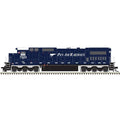 Atlas 10004209 HO GE Dash 8-40C, Gold, ESU LokSnd DCC Snd, Pan Am #7523