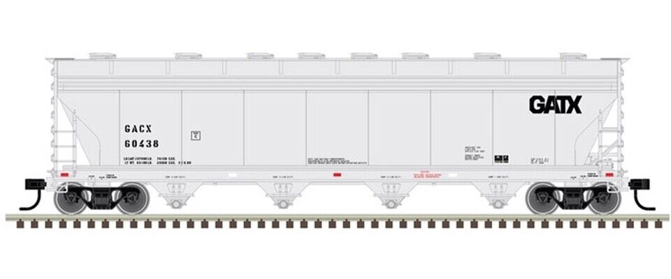 Atlas Master Line HO 20006391 ACF 5250 Covered Hopper, General American #60407